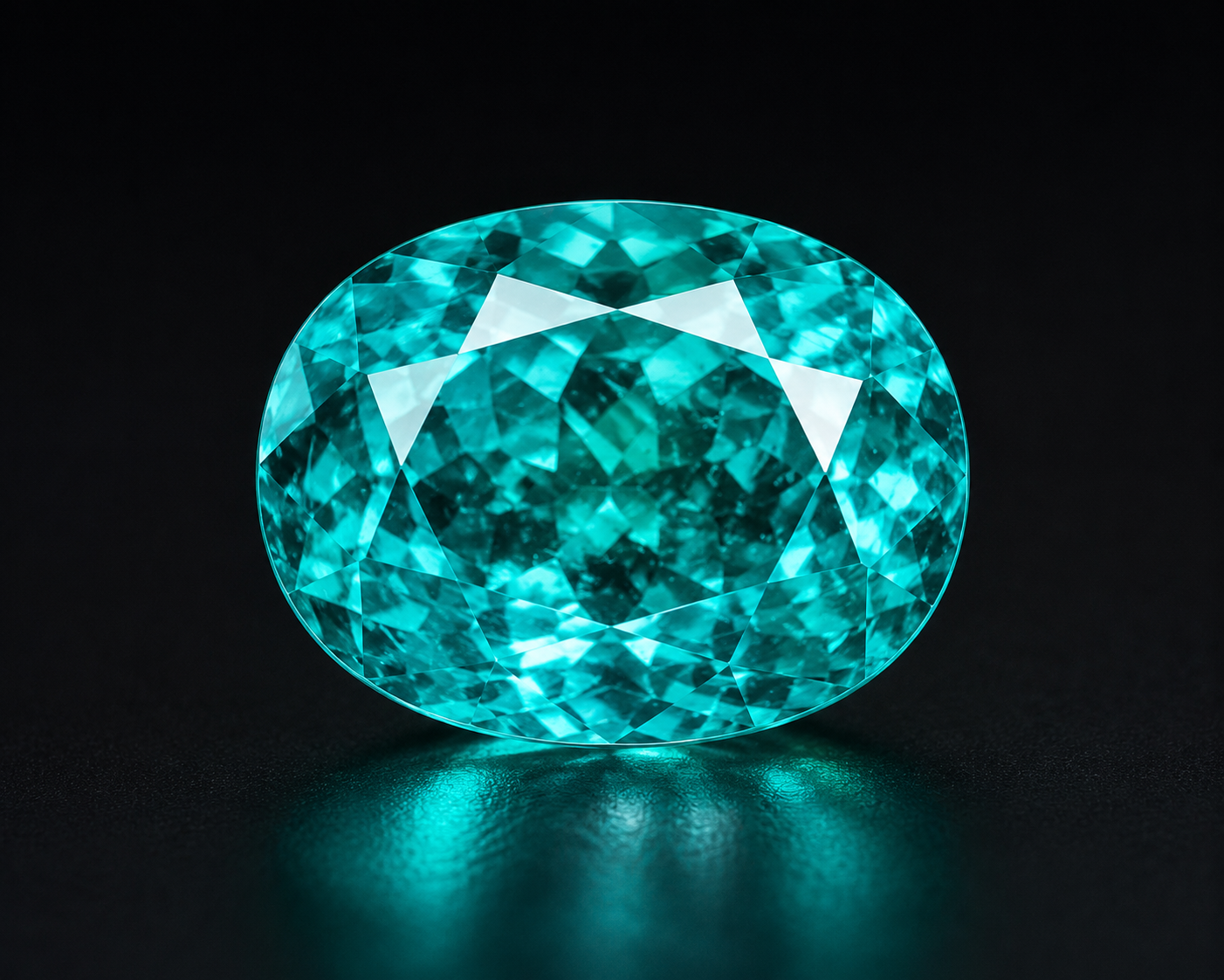 Blue jewelry in a dark setting